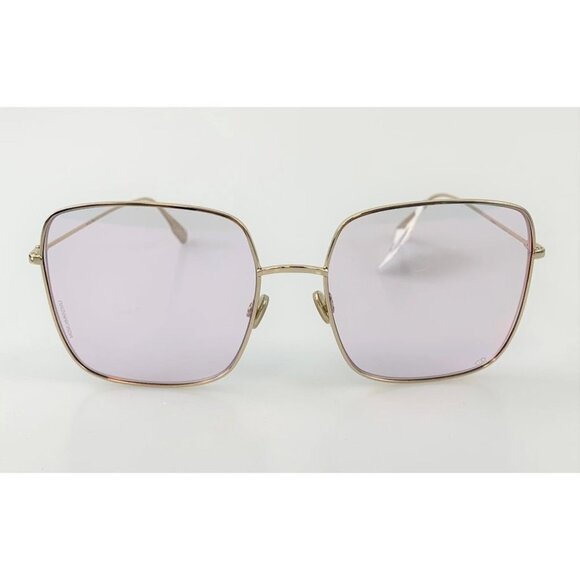 NIB Dior Rose Gold Stellaire 000Te Metal Square Sunglasses - Picture 10 of 10